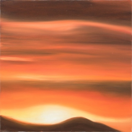 Desert Sky 61 x 61 cms $450